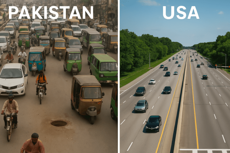 Traffic Chaos in Pakistan