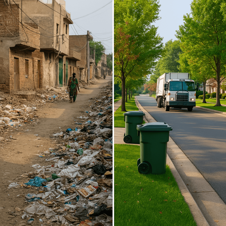 Garbage management in Pakistan