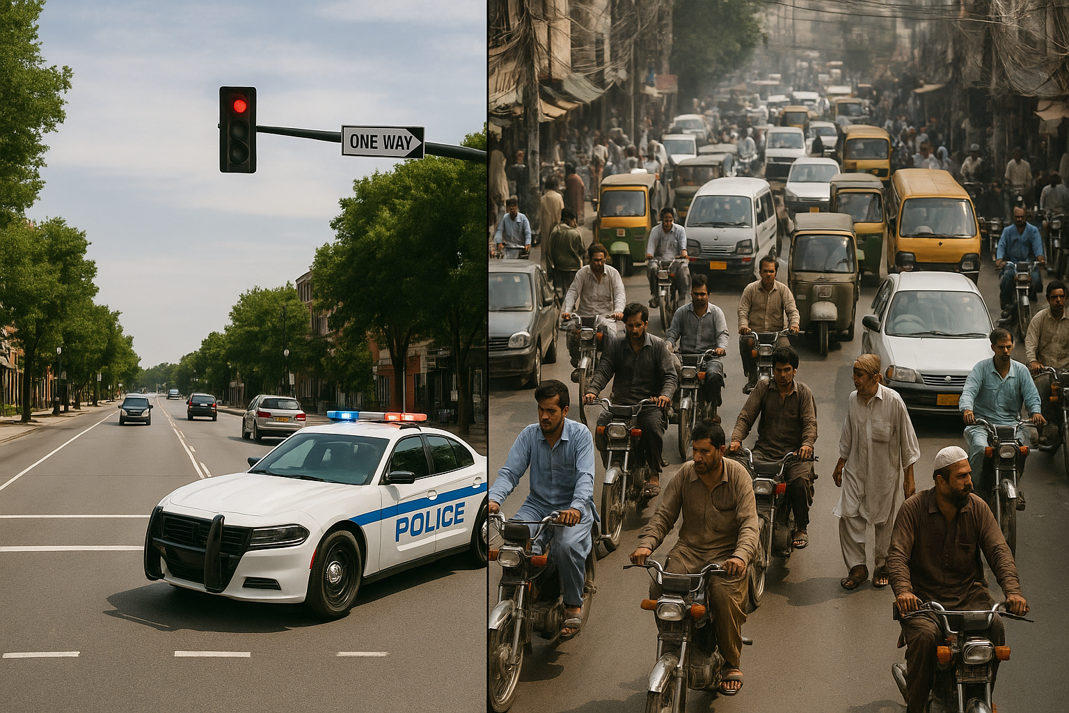 Why rules fail in Pakistan compared to USA