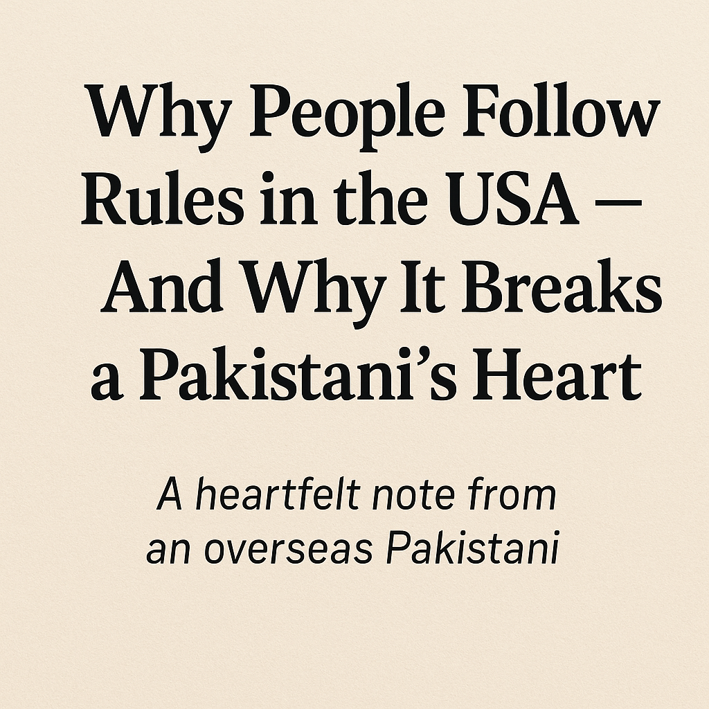 PEOPLE FOLLOW RULE IN USA